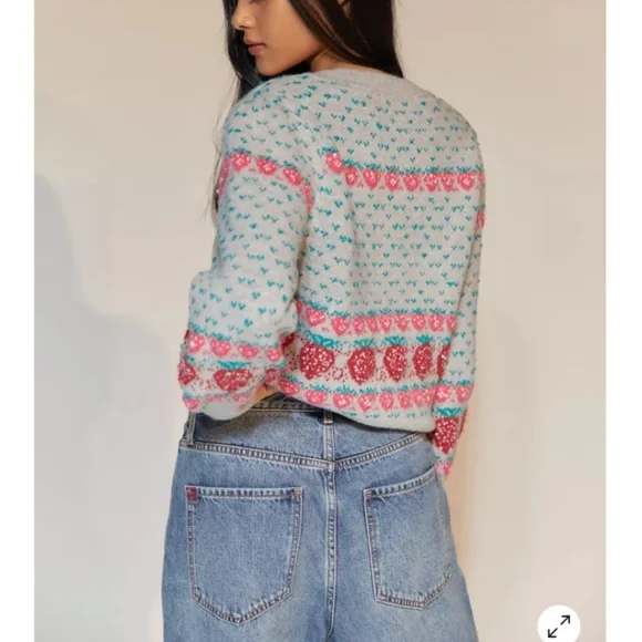 ISO! Urban outfitters strawberry sweater small or xs - Picture 2 of 3